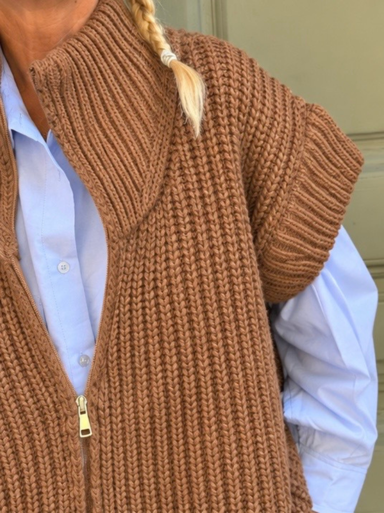 Gilet SUPER camel