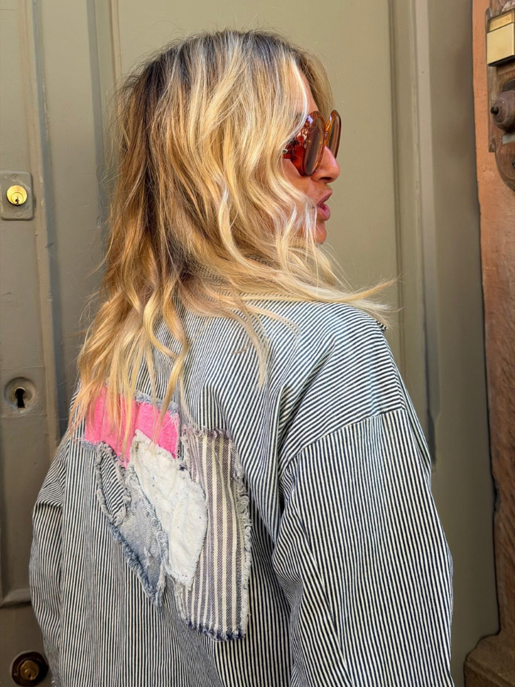 Blazer HADLEY rayé