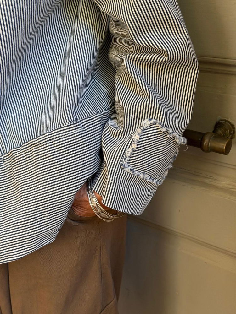 Blazer HADLEY rayé