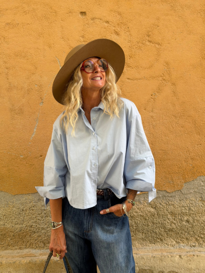 Chemise BAIA bleu ciel
