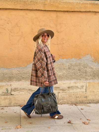Veste CINTOLA à carreaux