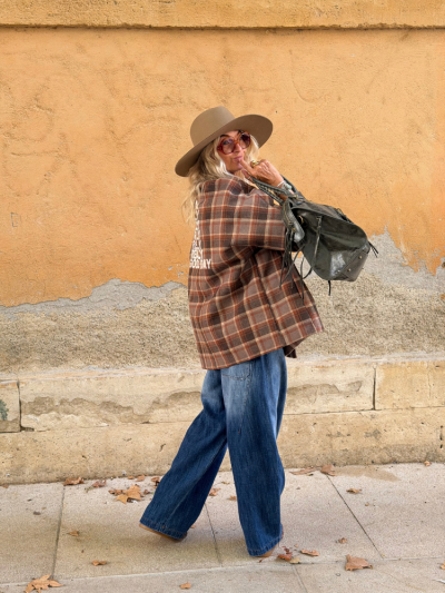 Veste CINTOLA à carreaux