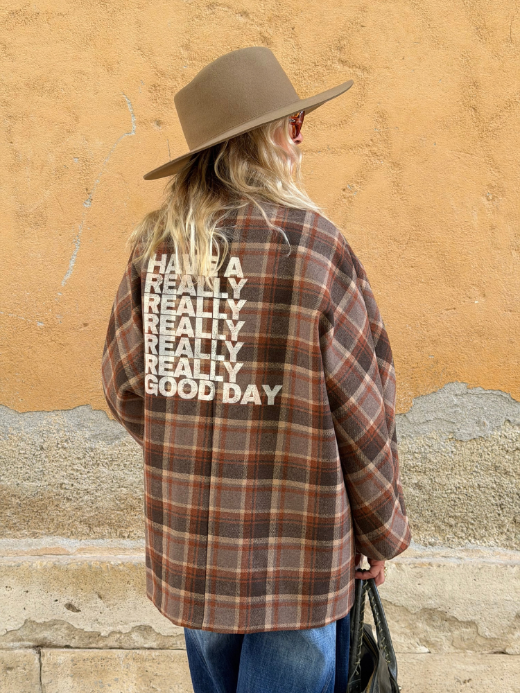 Veste CINTOLA à carreaux