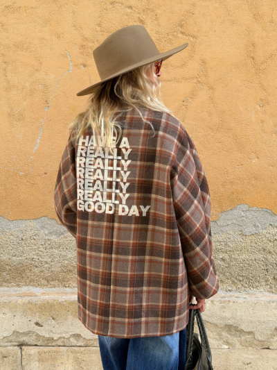 Veste CINTOLA à carreaux