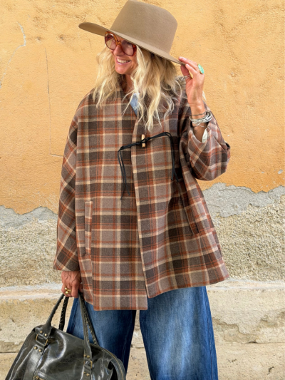 Veste CINTOLA à carreaux