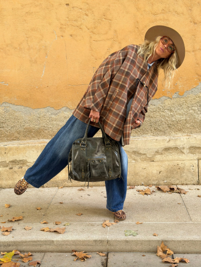 Veste CINTOLA à carreaux