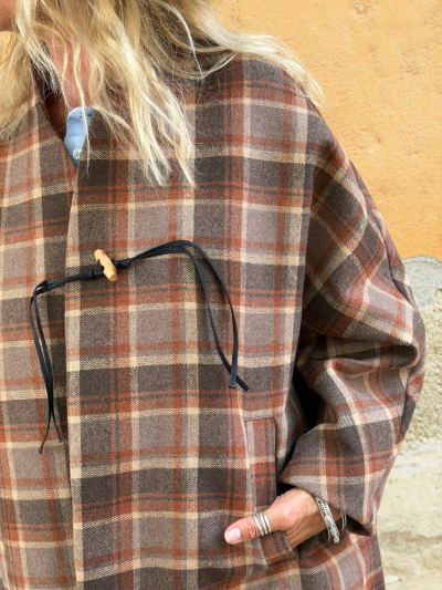 Veste CINTOLA à carreaux
