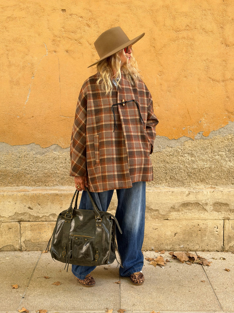 Veste CINTOLA à carreaux