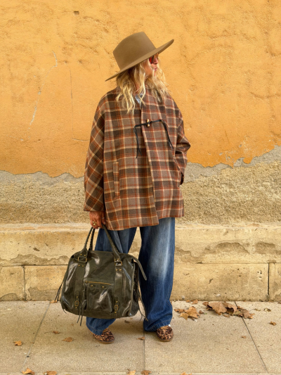 Veste CINTOLA à carreaux
