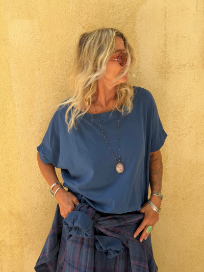T-shirt PAUL bleu marine