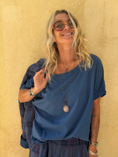 T-shirt PAUL bleu marine