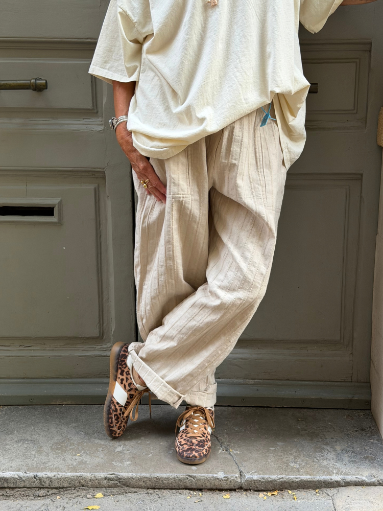 Pantalon FULTON beige