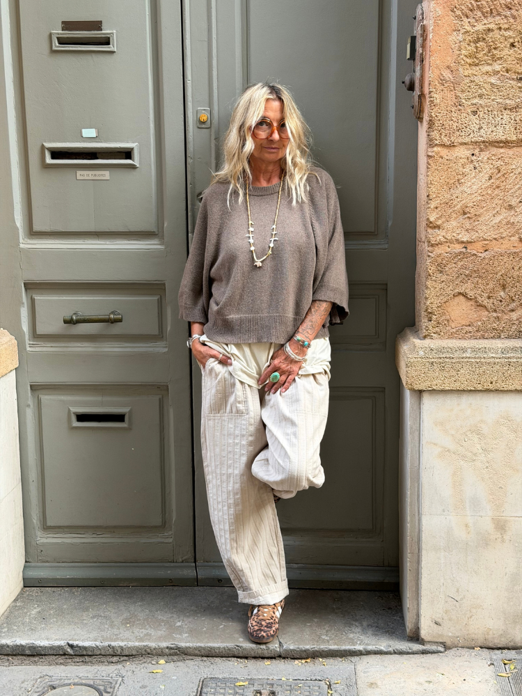 Pull LYA taupe