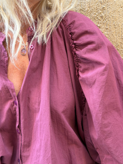 Chemise TOKYO prune