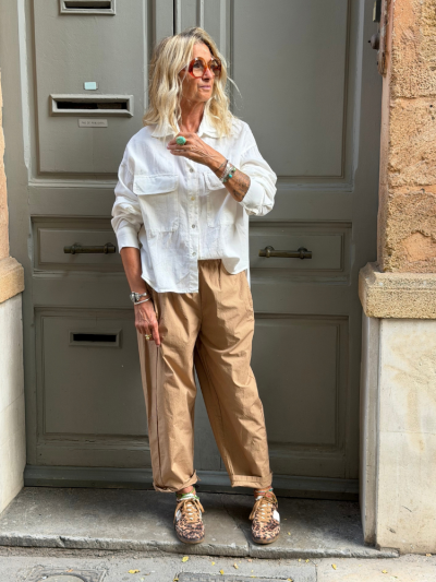 Pantalon MARIO camel 2
