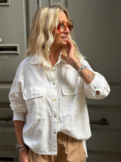 Chemise SANTA CROCE blanche