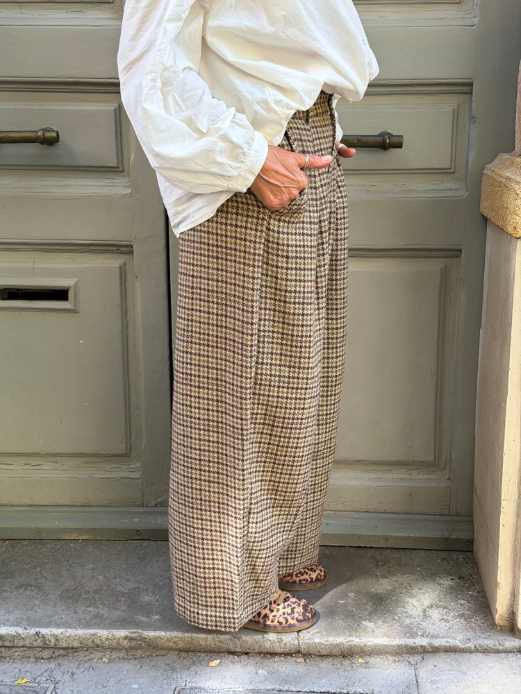 Pantalon JAMY à carreaux