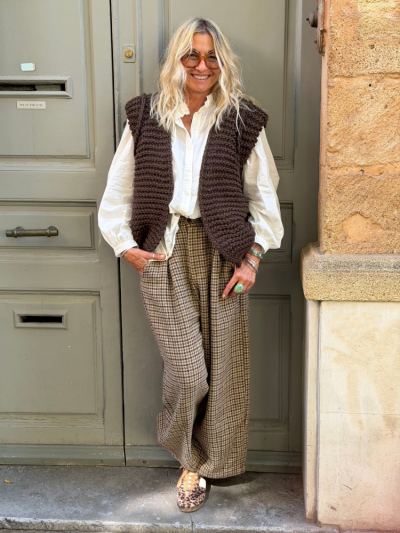Pantalon JAMY à carreaux
