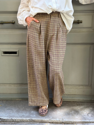 Pantalon JAMY à carreaux