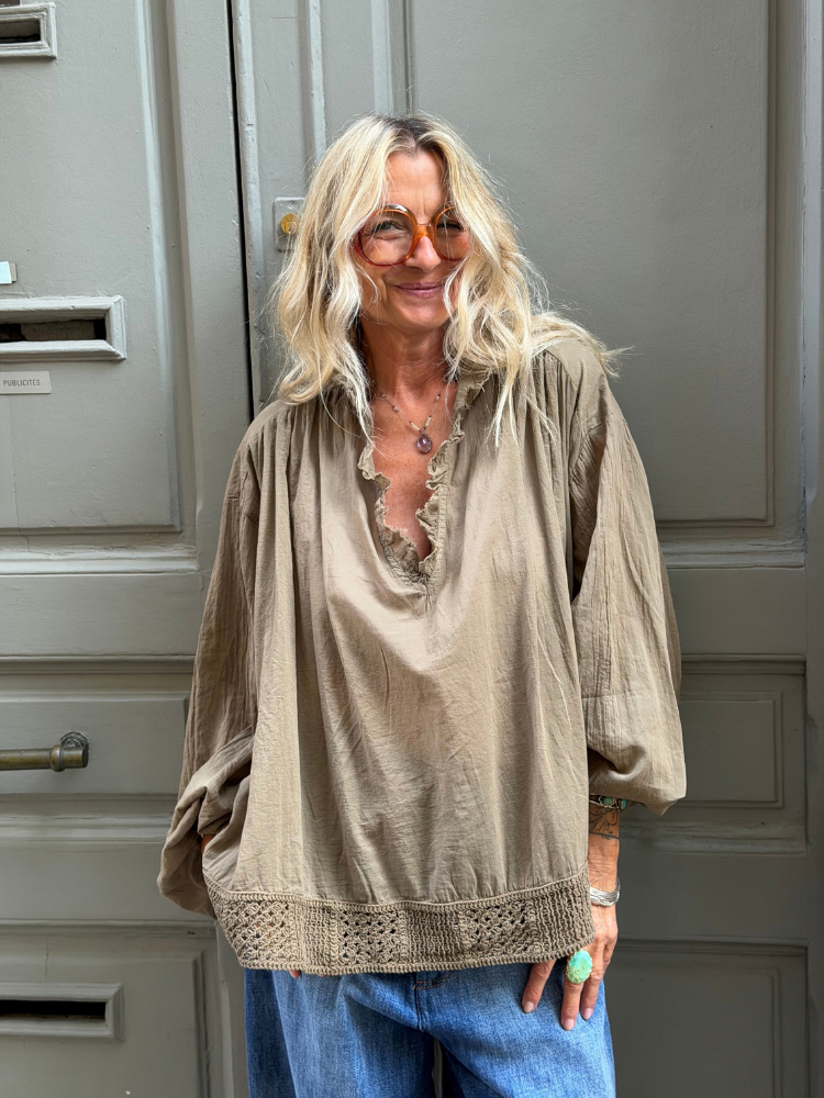 Blouse CASALE taupe
