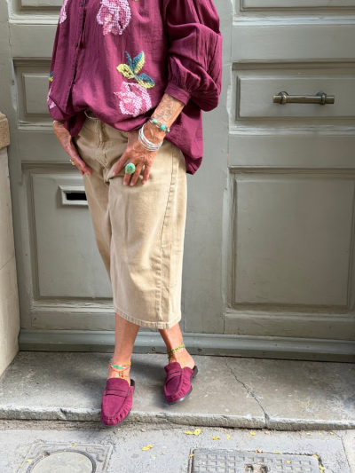 Mules JOD bordeaux