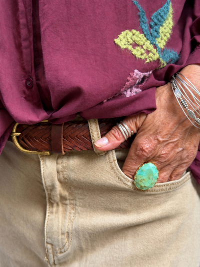 Ceinture ALBANE boucle dorée