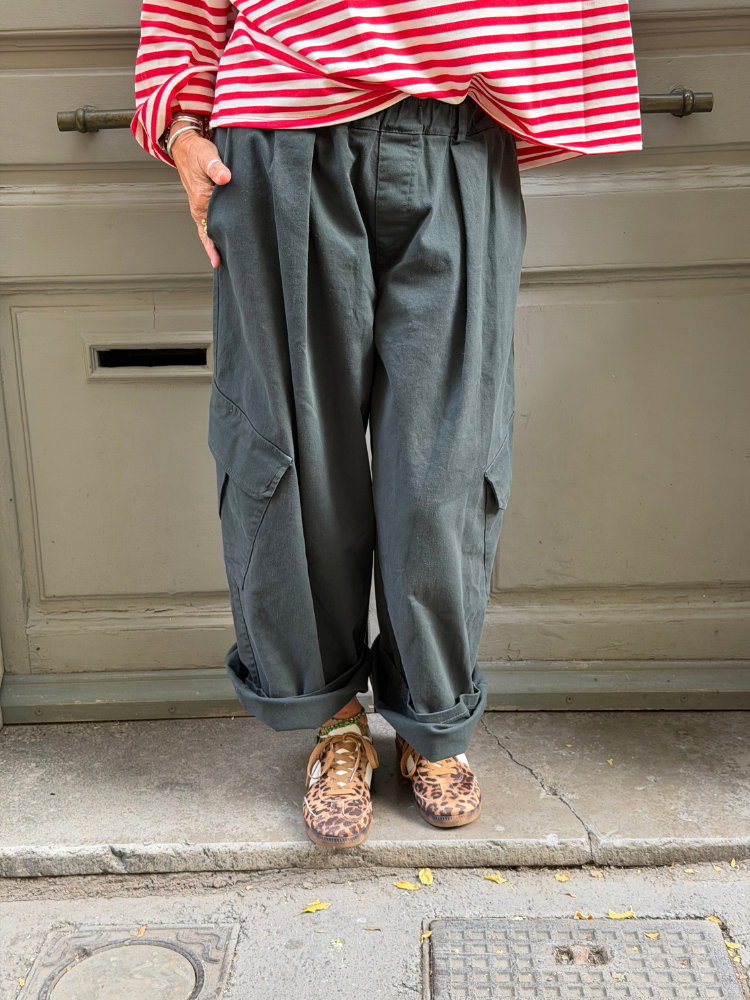 Pantalon BOBBY vert sapin