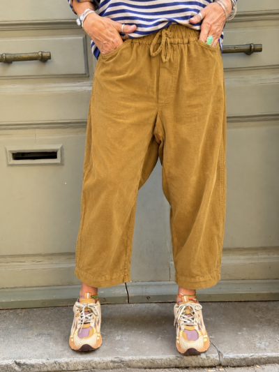 Pantalon LUNA velours palude