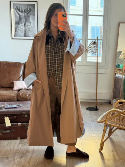Chemise SAFIA choco
