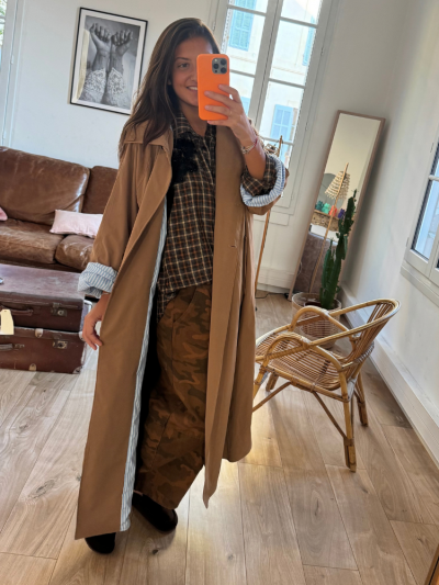 Trench LOU camel