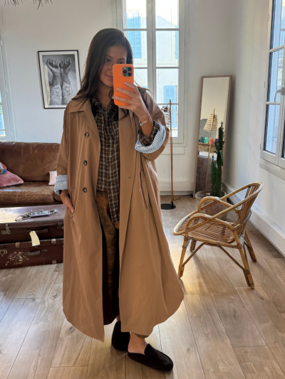 Trench LOU camel