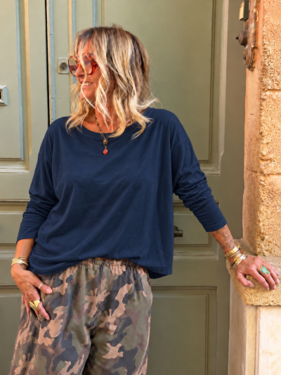 T-shirt ROSIE marine
