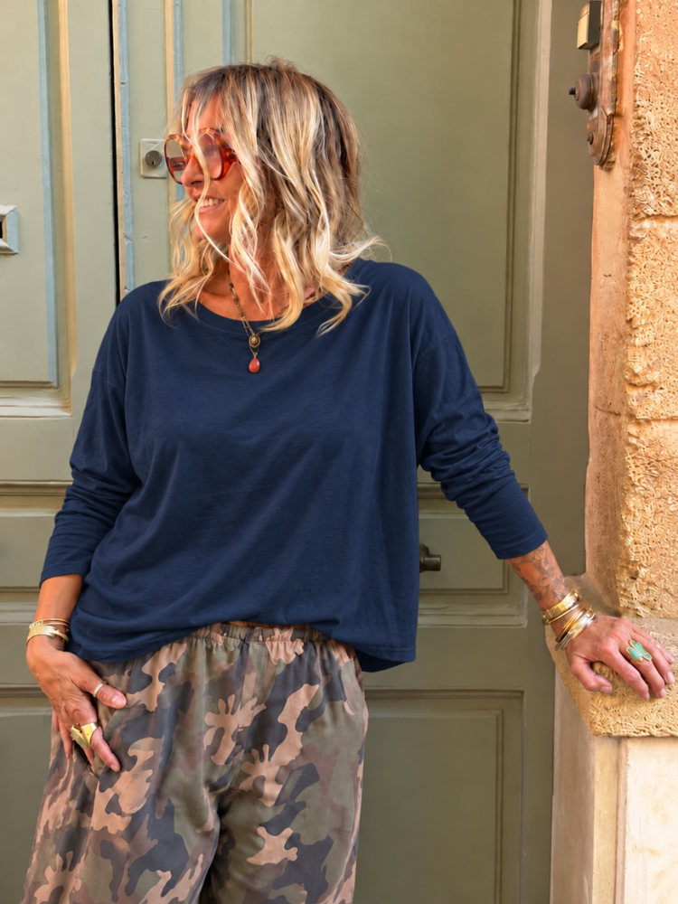 T-shirt ROSIE marine