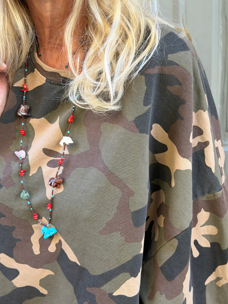 Sweat MONNA camouflage