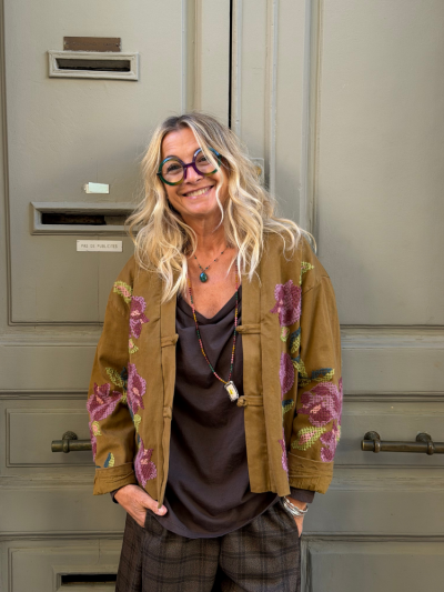 Veste NINON tabac