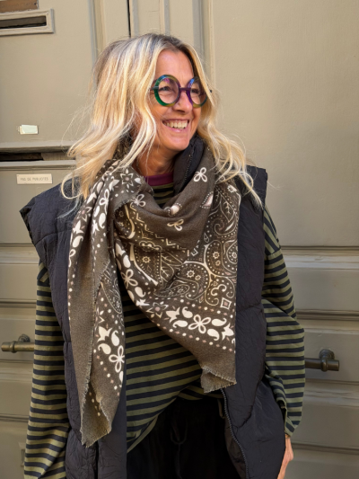 Foulard ARIZONA kaki