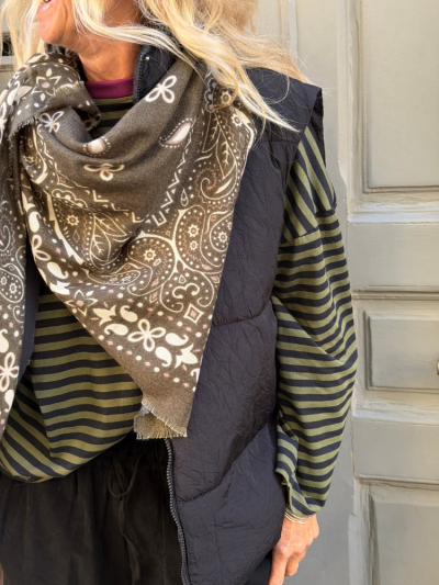 Foulard ARIZONA kaki