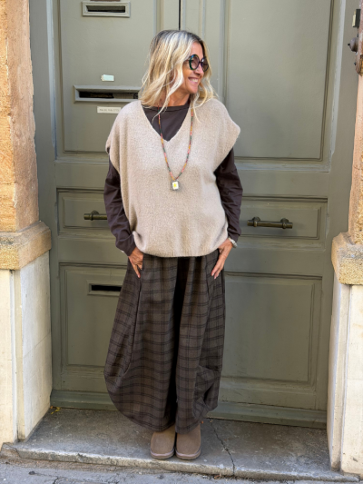 Pantalon SHAM choco