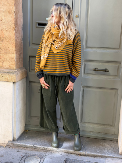 Foulard ARIZONA moutarde