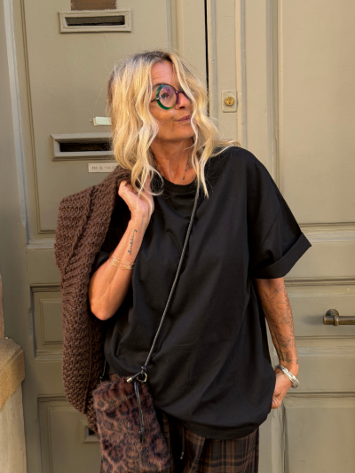 T-Shirt CARLA noir