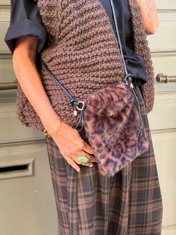Sac JOYCE léopard