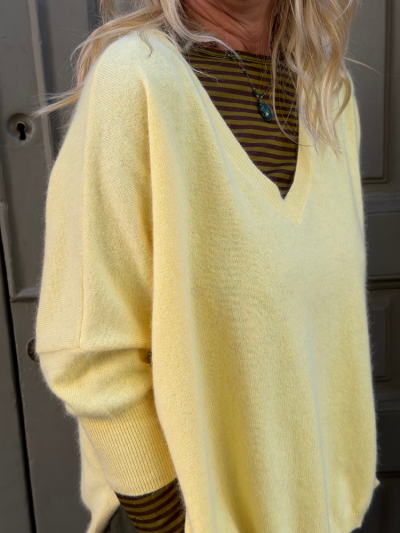 Pull JEFFERSON butter yellow