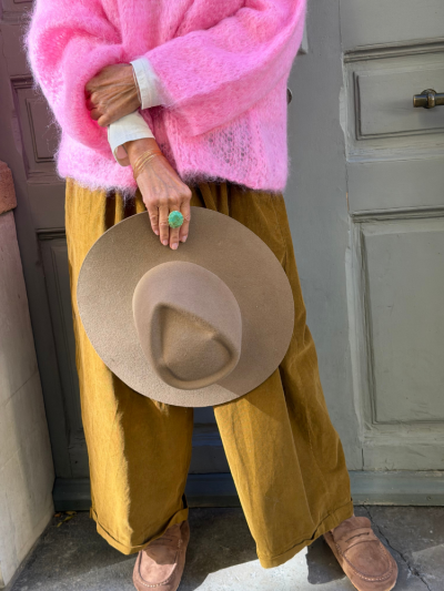 Pantalon NILA palude velours