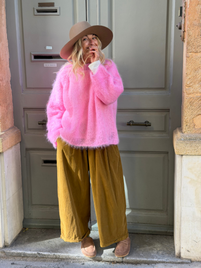 Pantalon NILA palude velours