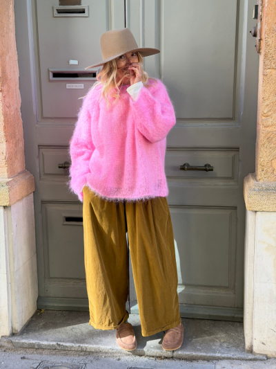 Pantalon NILA palude velours