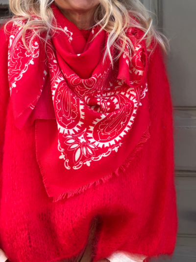 Foulard ARIZONA rouge