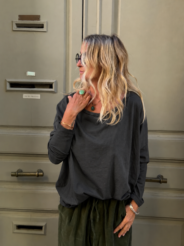 T-shirt PAON anthracite