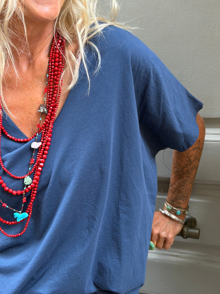 Collier Hanna rouge